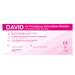 20 x David Ovulationstest Streifen 20 miu/ml LH Schnelltest