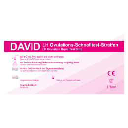 50 x David Ovulationstest Streifen, LH Schnelltest,...