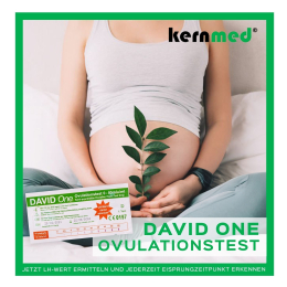 David One 15 x Ovulationstest Streifen 0-80 miu/ml mit LH Wert Anzeige