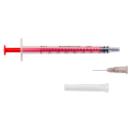 1 x Zarys dicoSULIN Insulin U-40 Einwegspritze 1 ml Spritze mit Kanüle Nadel