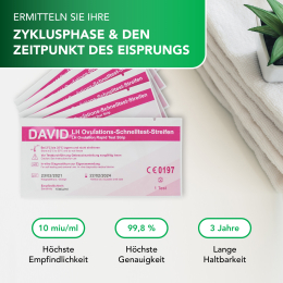 1 x Sperm&Ovu David Spermatest Set Fruchtbarkeitstest...