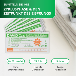 1 x Sperm&One David Spermatest Set Fruchtbarkeitstest...
